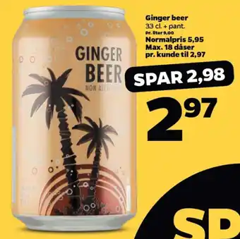 Netto Ginger beer tilbud