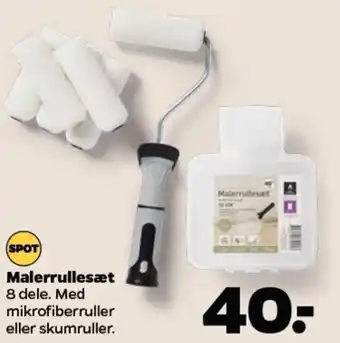 Netto Malerrullesæt tilbud