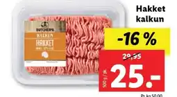 Lidl Hakket kalkun tilbud