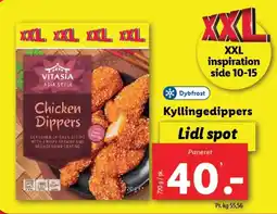Lidl Kyllingedippers tilbud