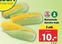 Lidl Nyhøstede danske majs tilbud