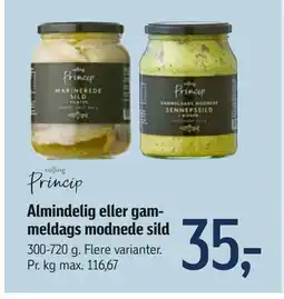 Føtex Almindelig eller gammeldags modnede sild tilbud