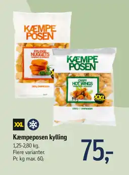 Føtex Kæmpeposen kylling tilbud