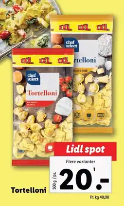 Lidl Tortelloni tilbud
