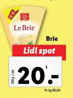 Lidl Brie tilbud