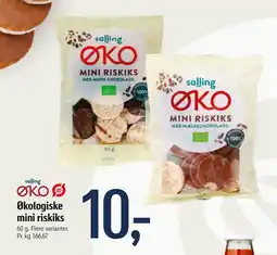 Økologiske mini riskiks