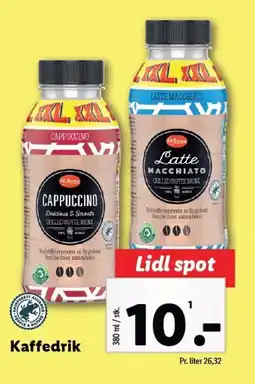 Lidl Kaffedrik tilbud
