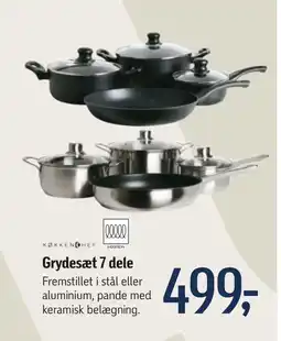 Føtex Grydesæt 7 dele tilbud