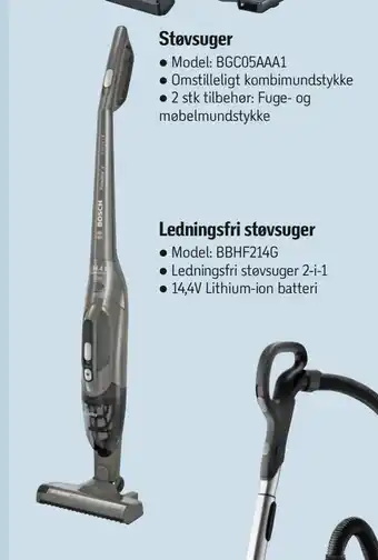Føtex Ledningsfri støvsuger tilbud