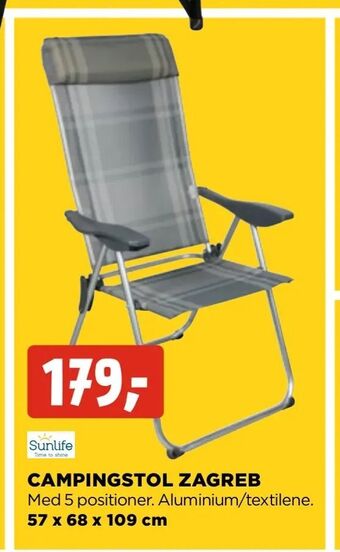 jem & fix Campingstol zagreb tilbud