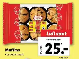 Lidl Muffins tilbud