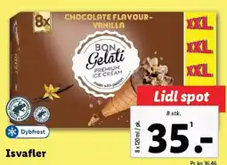 Lidl Isvafler tilbud