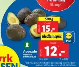 Lidl Avocado tilbud