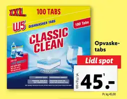 Lidl Opvasketabs tilbud
