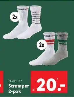 Lidl Strømper 2-pak tilbud