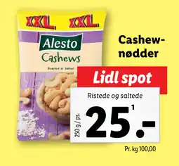 Lidl Cashewnødder tilbud