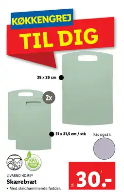 Lidl Skærebræt tilbud