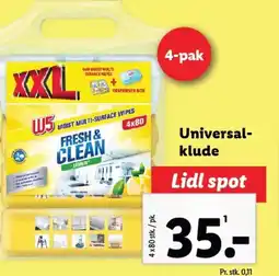Lidl Universal- klude tilbud