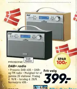 Bilka DAB+ radio tilbud