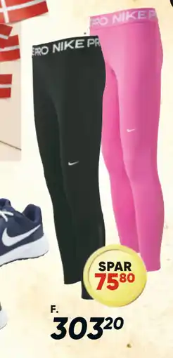Bilka Nike Pro tights til dame tilbud
