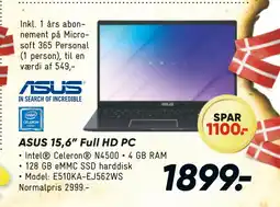 Bilka ASUS 15,6” Full HD PC tilbud