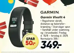 Bilka Garmin Vivofit 4 tilbud