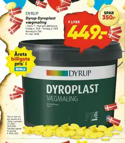 Bilka Dyrup Dyroplast vægmaling tilbud