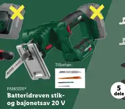 Lidl Batteridreven stik- og bajonetsav 20 V tilbud
