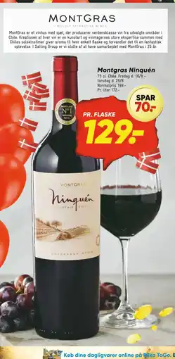 Bilka Montgras Ninquén tilbud