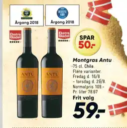 Bilka Montgras Antu tilbud