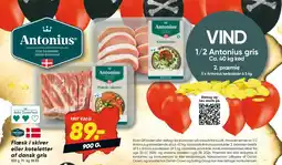 Bilka Flæsk i skiver eller koteletter af dansk gris tilbud