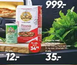 Bilka Caputo mel eller tørgær tilbud