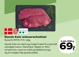 Kvickly Dansk Kalv wienerschnitzel tilbud