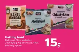 Kvickly Hatting brød tilbud