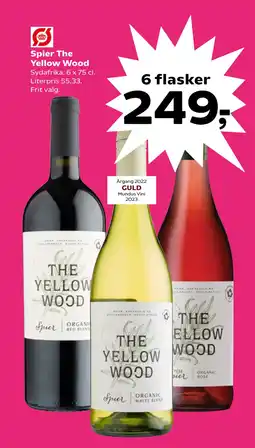 Kvickly Spier The Yellow Wood tilbud