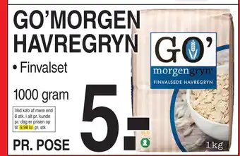 ABC Lavpris GO’MORGEN HAVREGRYN tilbud