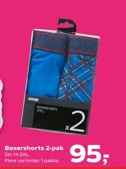 Kvickly Boxershorts 2-pak tilbud