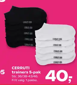 CERRUTI trainers 5-pak