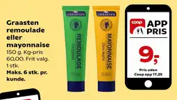 Kvickly Graasten remoulade eller mayonnaise tilbud