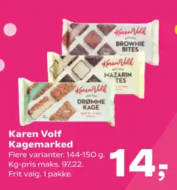 Kvickly Karen Volf Kagemarked tilbud