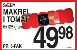 ABC Lavpris MAKREL I TOMAT tilbud