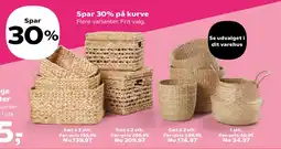 Kvickly Spar 30% på kurve tilbud