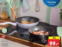 Lidl Pande af aluminium tilbud