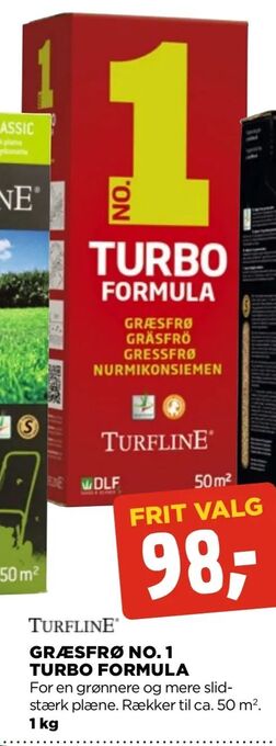 Græsfrø No.1 Turbo Formula