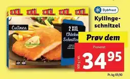 Lidl CULINEA Kyllingeschnitzel tilbud