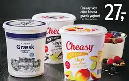 Føtex Cheasy skyr eller Athena græsk yoghurt tilbud
