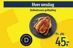 Føtex Delikatessens grillkylling tilbud