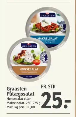 SPAR Graasten Pålægssalat tilbud