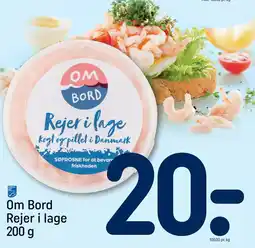 REMA 1000 Om Bord Rejer i lage 200 g tilbud