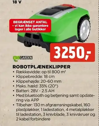 jem & fix Robotplæneklipper tilbud